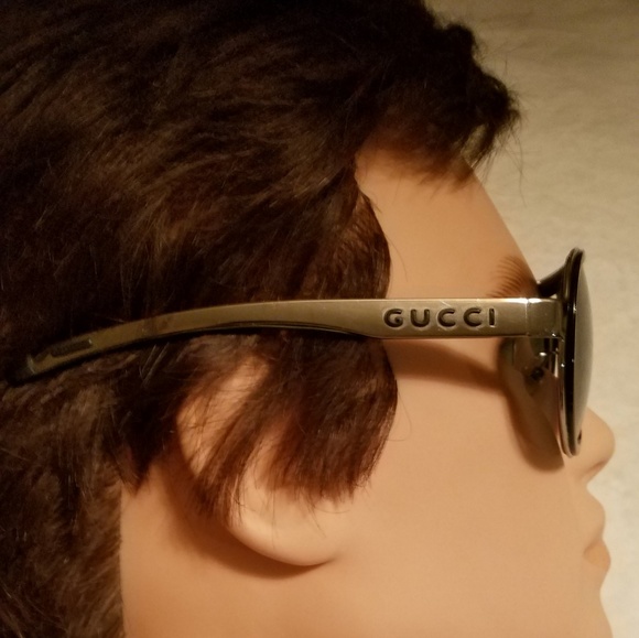 Gucci black & silver sunglasses - Picture 3 of 7